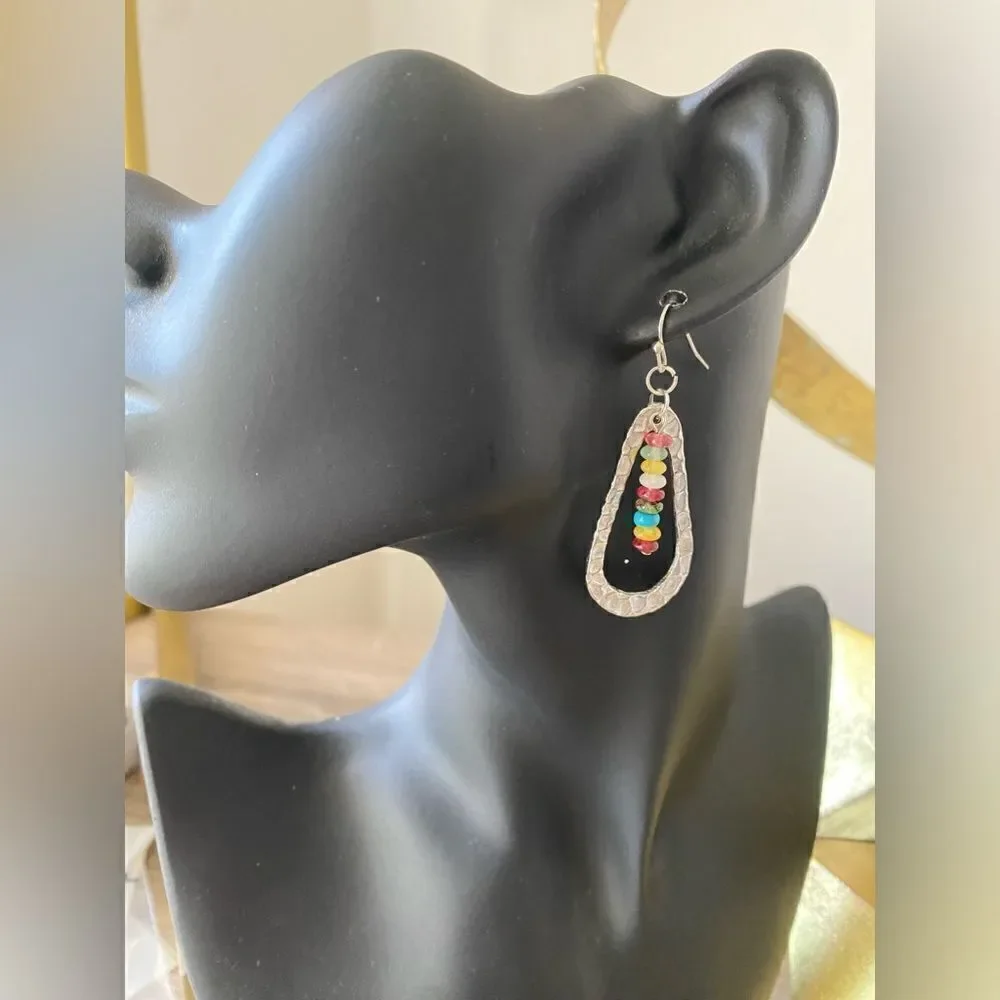 Bohemian drop earrings M153